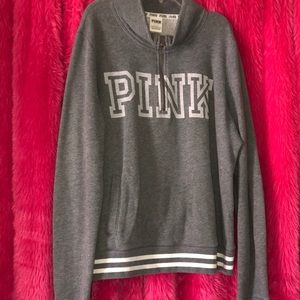 VS PINK half zip